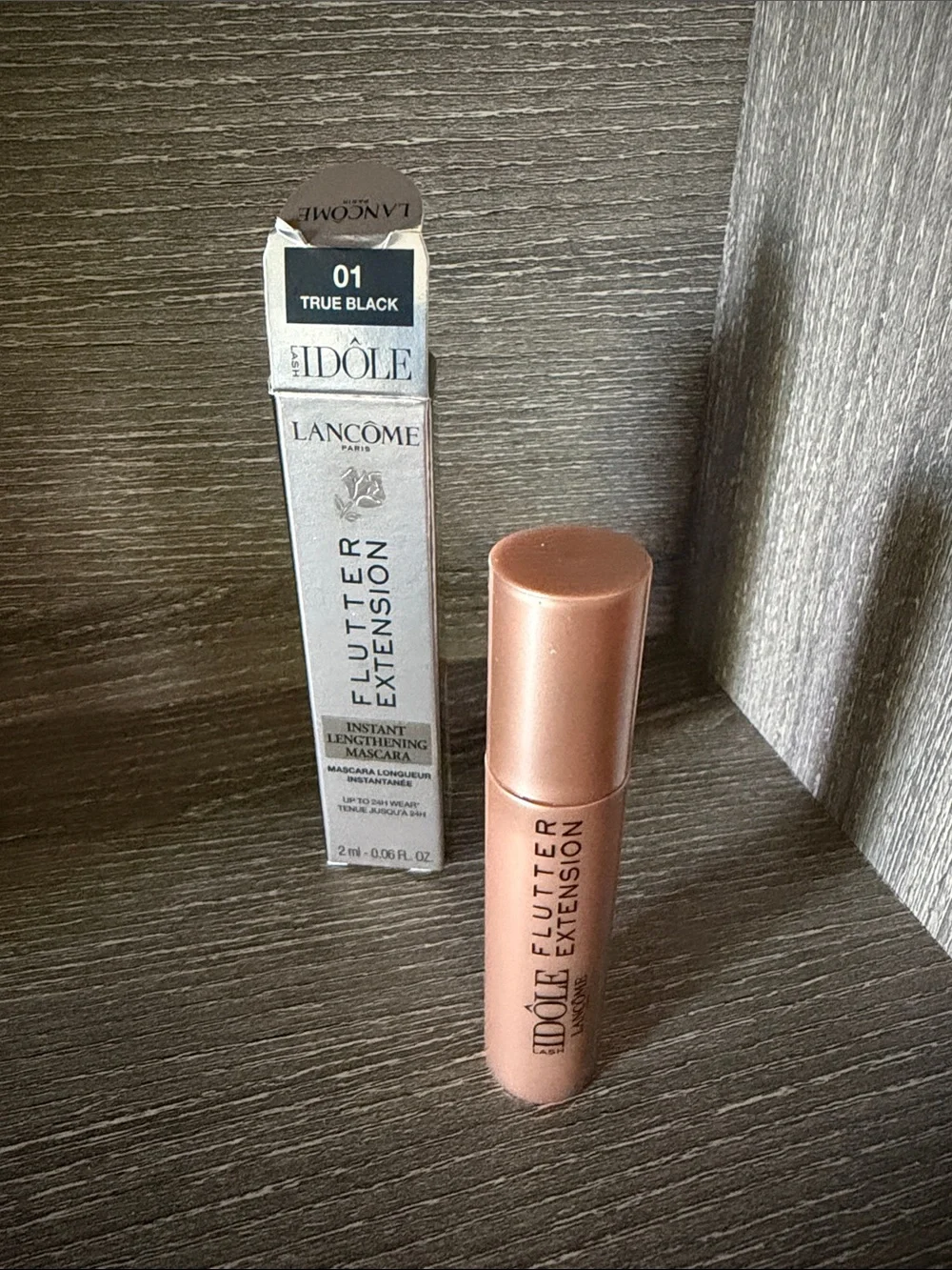 ❤️$5 NWT Lancome Idole Flutter Extension Mascara in Shade True Black 2ml